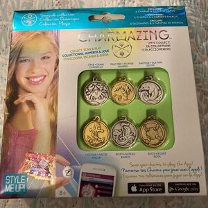 Charm Bracelet Kit with Silver and Gold Charms (charms only)